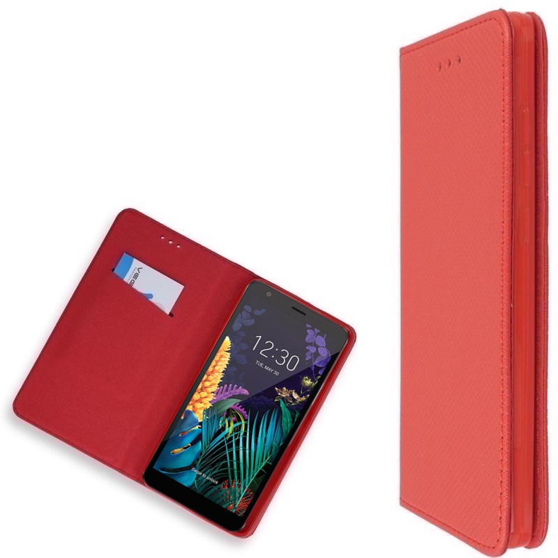 Telone smart magnet atverčiamas dėklas - raudonas (K30 2019) Telone smart magnet atverčiamas dėklas - raudonas (K30 2019)